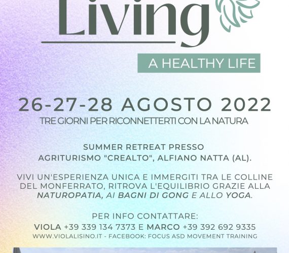 Summer Retreat @ Crealto – Start Living a Healthy Life